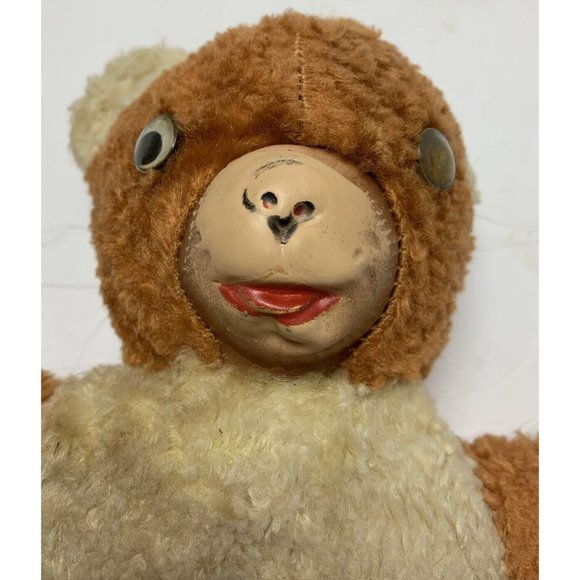 Vintage Cubbi Gund Teddy Bear 1940’s 1950s or 1960s NYC Brown 11” Stuffed Animal - Picture 9 of 9